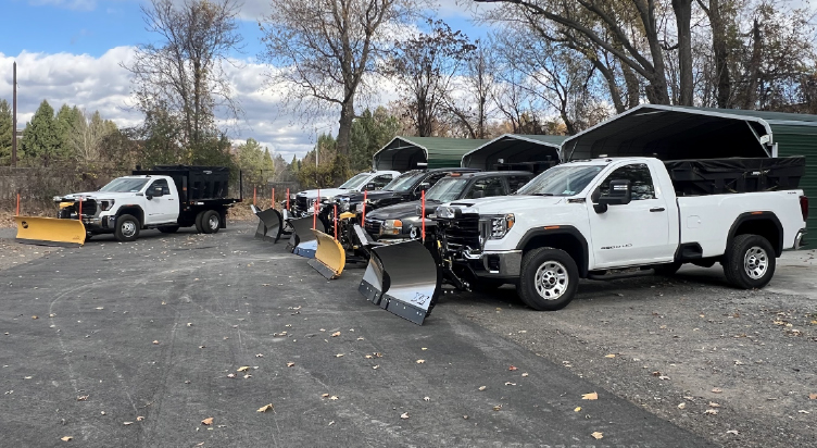 Snow plow fleet